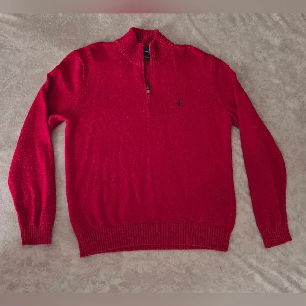 Men's Polo by Ralph Lauren Red Sweater